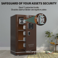 solid steel material safes hotel use safe box